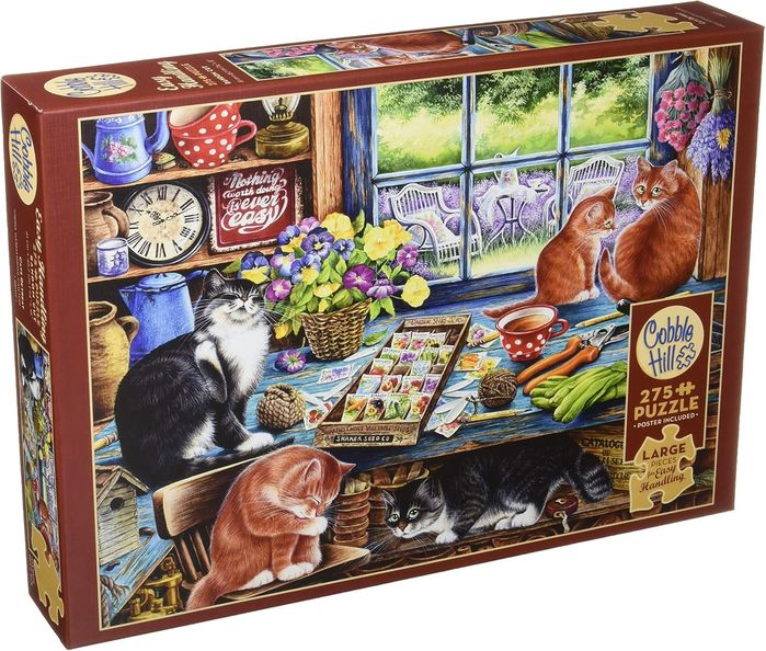 Cobble Hill 275 Pc Puzzle Cats Retreat