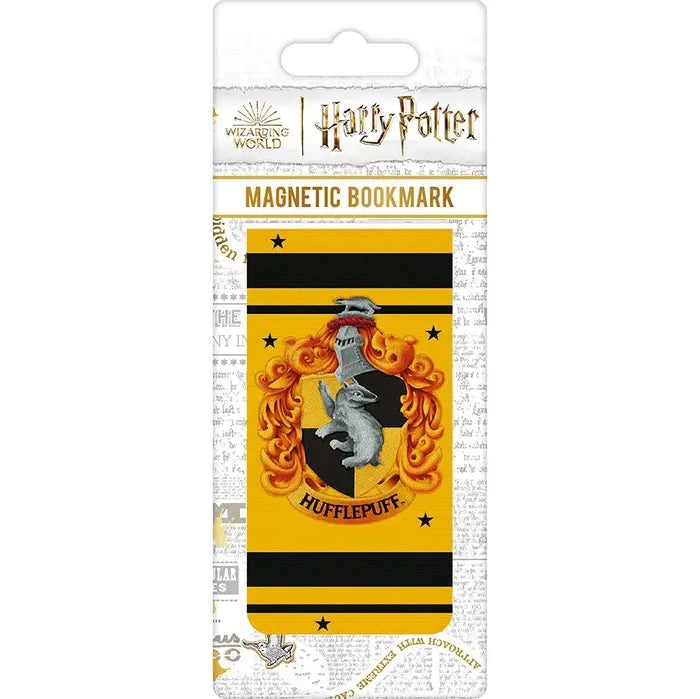 Harry Potter: Hufflepuff Crest Magnetic Bookmark