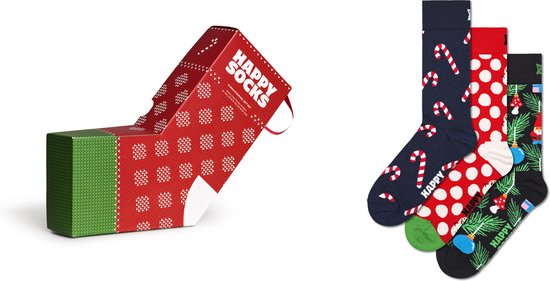 3 pack Xmas Stocking Socks Gift Set (41-46)