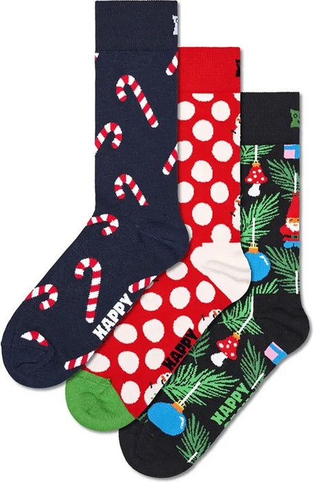 3 pack Xmas Stocking Socks Gift Set (41-46)