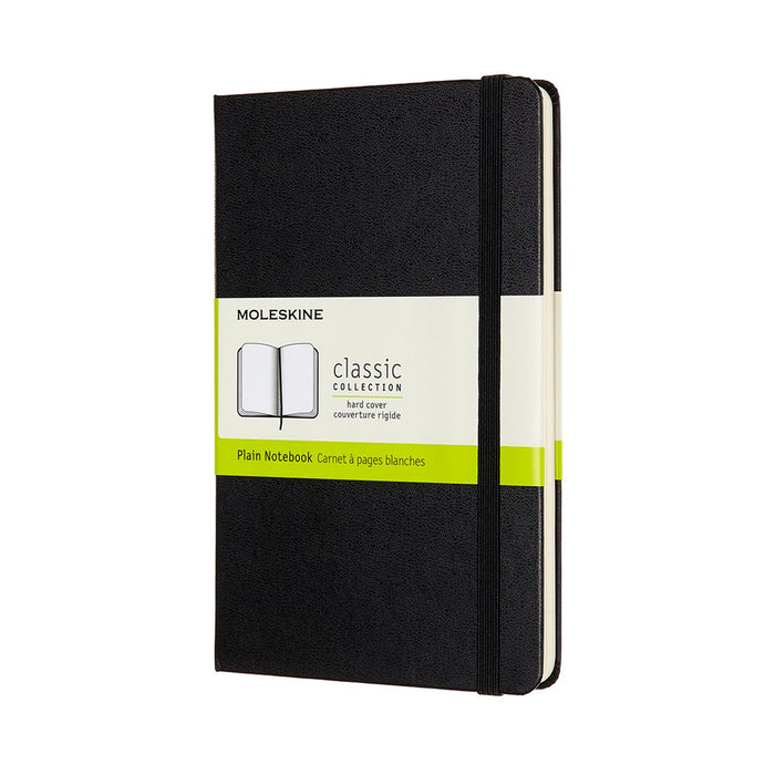 Moleskine Classic Medium Black Plain Notebook (Hardcover)