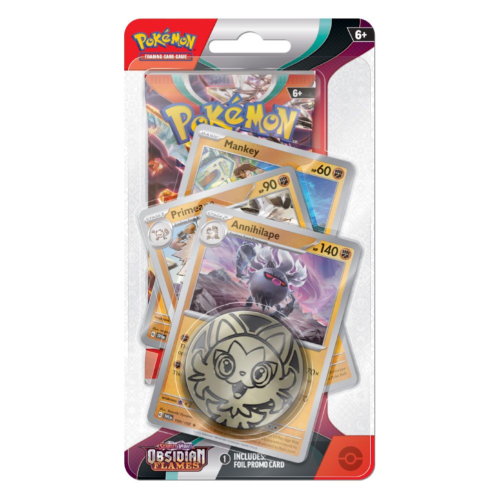 Pokemon TCG S&V Obsidian Flames Premium Blister Pack — Wordsworth Books