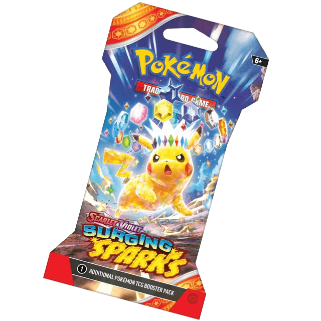 Pokémon: Scarlet & Violet 8: Surging Sparks - Sleeved Boosters (Cards)