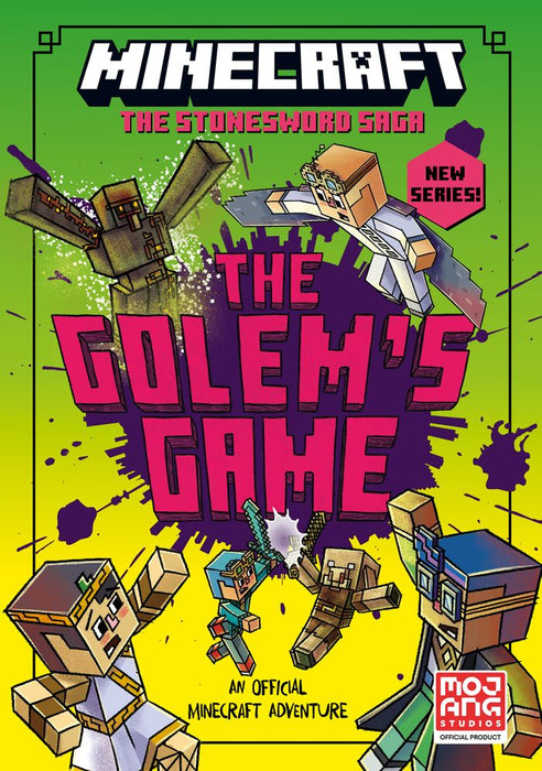 MINECRAFT: The Golem's Game (Stonesword Saga: 5) (Paperback)