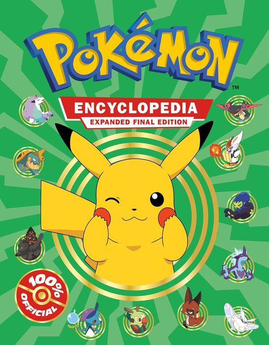 Pokémon Encyclopedia Updated and Expanded 2025 (Hardcover)