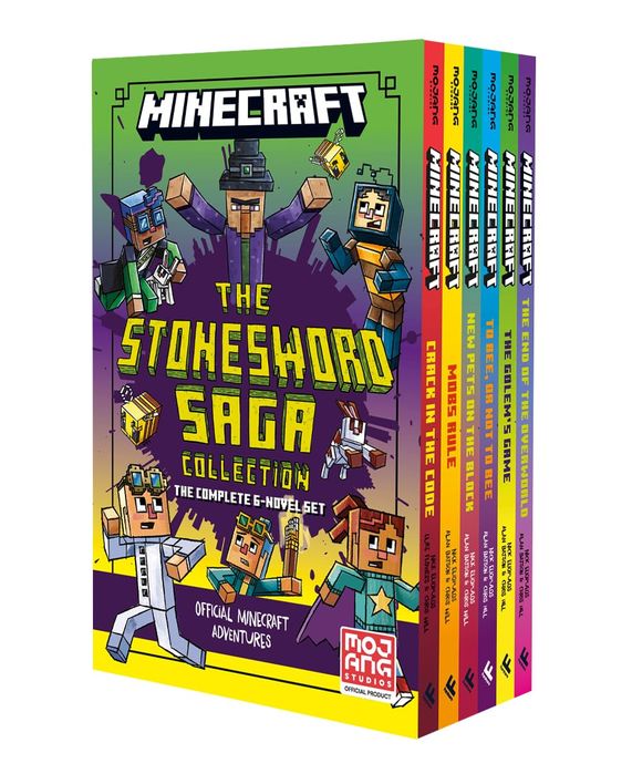 Minecraft:The Stonesword Saga Collection (Paperback)