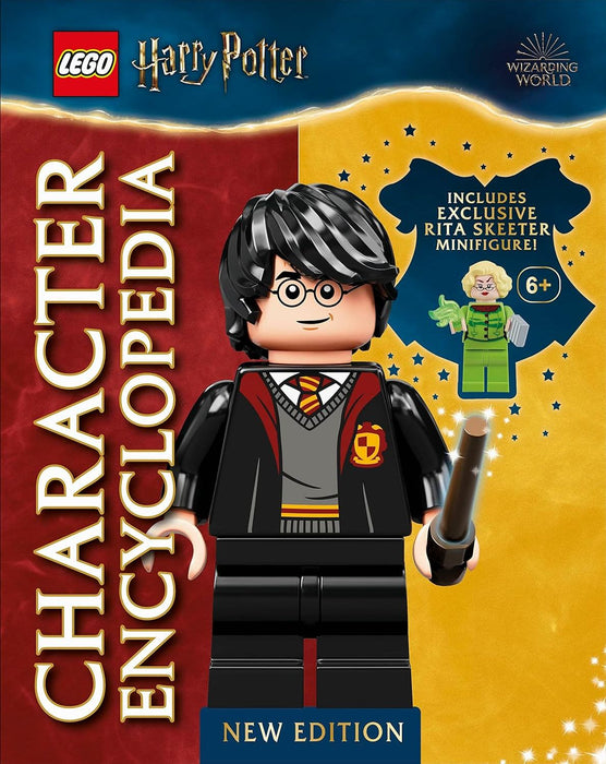 LEGO Harry Potter Character Encyclopedia New Edition With Exclusive LEGO Harry Potter Minifigure