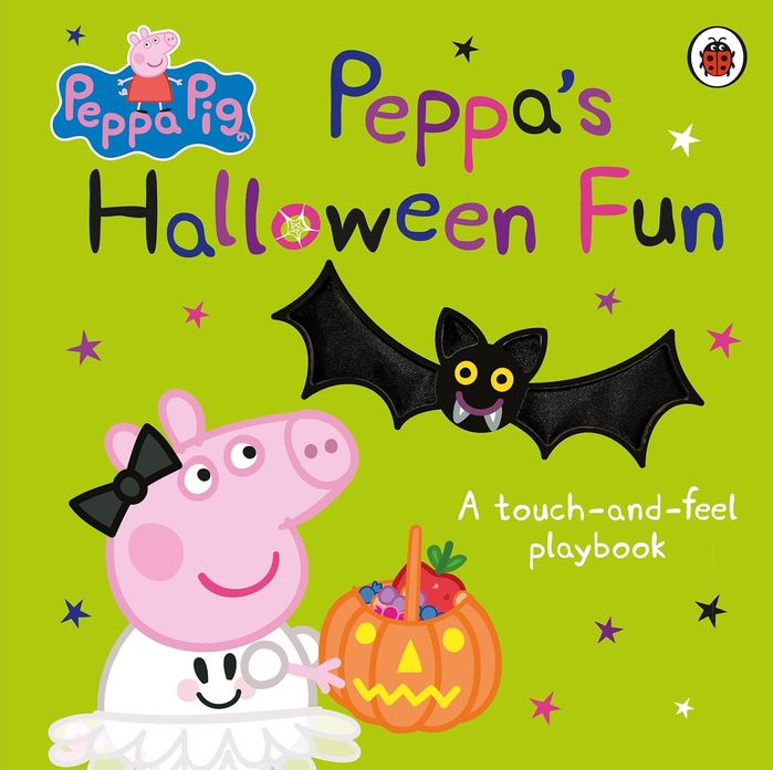 Peppa Pig: Halloween Fun Touch-And-Feel Book (Hardcover)