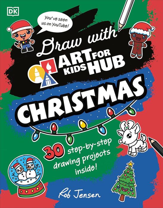 Draw With Art For Kids Hub Christmas (Paperback)