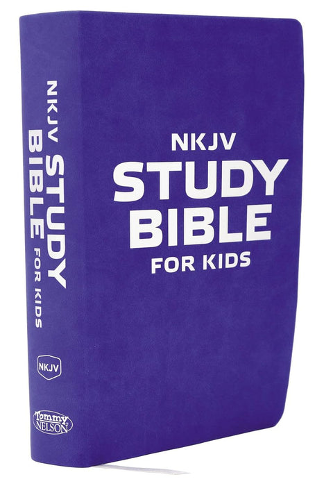 NKJV Study Bible For Kids Blue