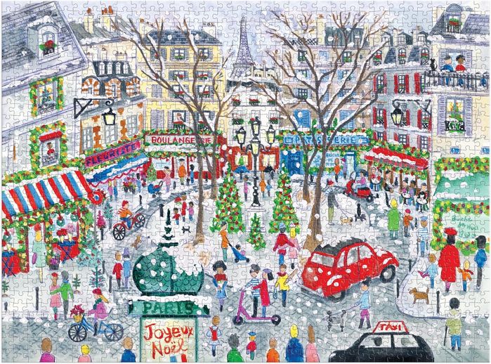 Christmas in Paris: 1000 Piece Michael Storrings Puzzle