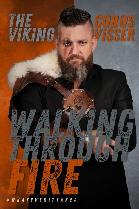 The Viking Walking Through Fire (Paperback)