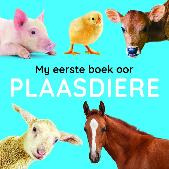 My Eerste Boek Oor Plaasdiere (Board Book)