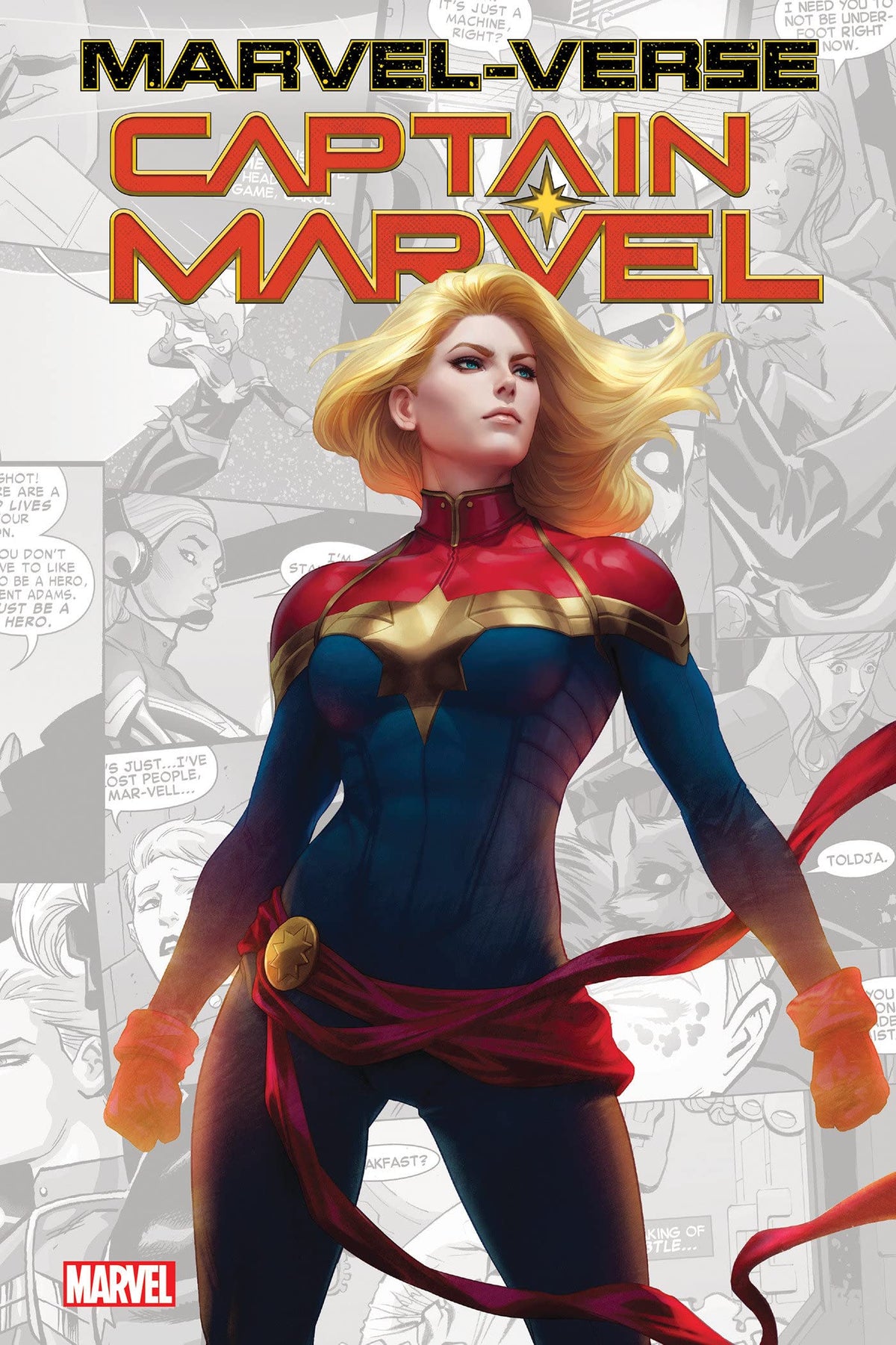 Marvel-Verse: Captain Marvel Graphic Novel (Paperback) — Wordsworth Books