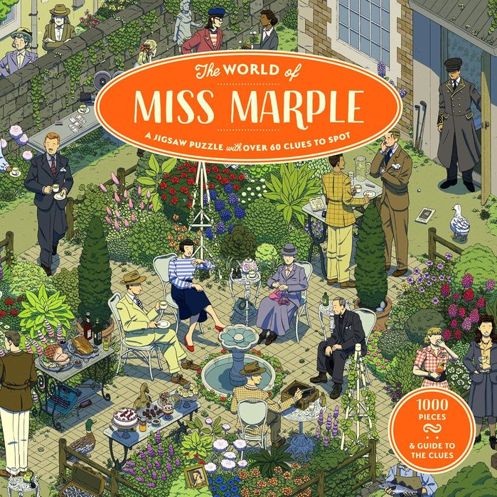 The World of Miss Marple: A 1000-piece Jigsaw Puzzle