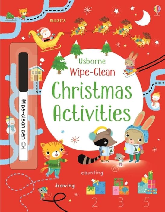 Wipe-Clean Christmas Activity (Paperback)