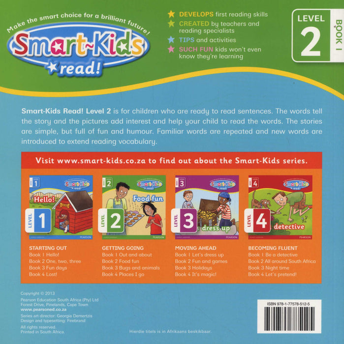 Smart-Kids Read! Level 2 Book 1 Out and about (Paperback)