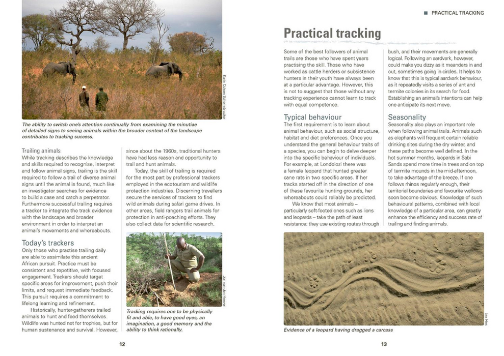 Tracker Manual: A Practical Guide to Animal Tracking in Southern Africa (Paperback)