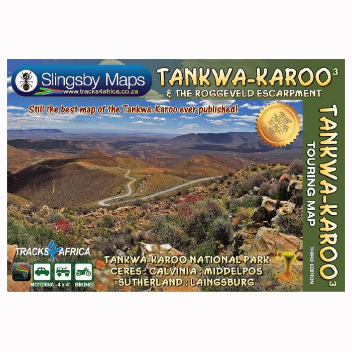 Tankwa-Karoo & the Roggeveld Escarpment Map (3rd Edition)