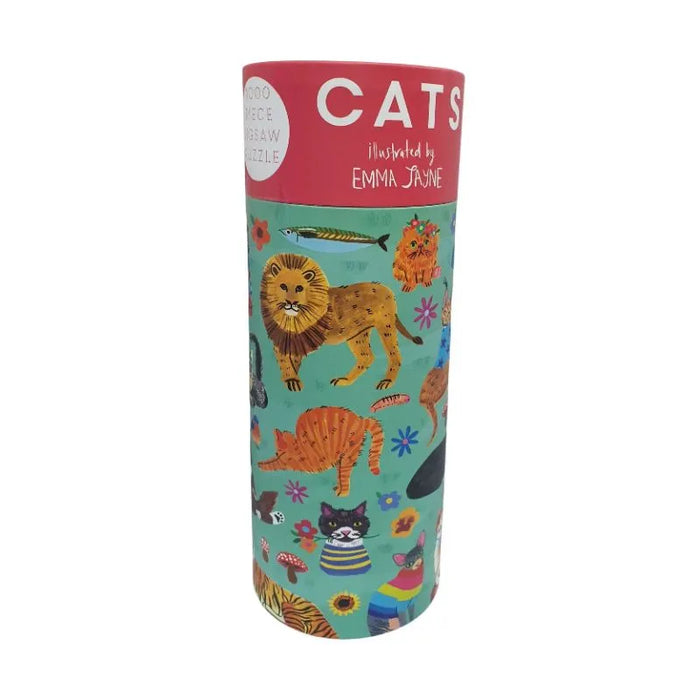 1000 Piece Jigsaw Tube Cats — Wordsworth Books