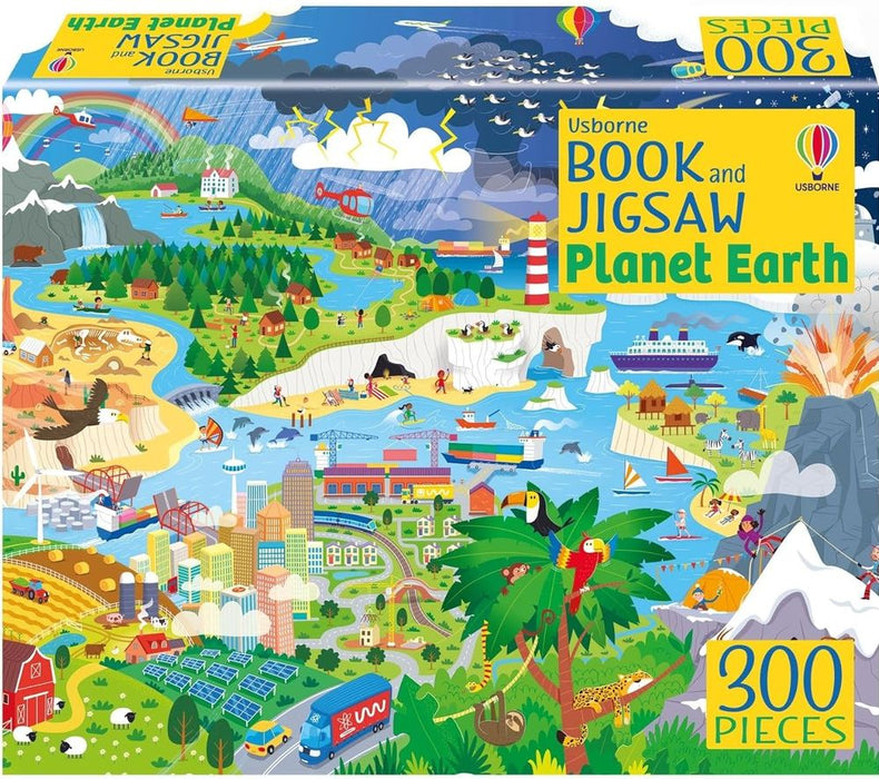 Usborne Book and Jigsaw Planet Earth