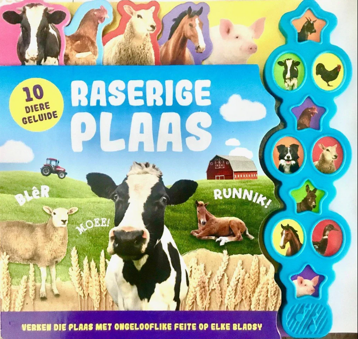 Raserige Plaas (Board Book)