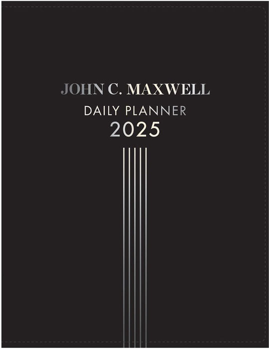 2025 John C. Maxwell Business Diary - Daily Planner Black A4 (Imitation Leather)