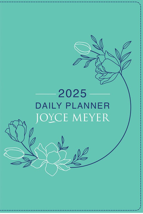 2025 Joyce Meyer Diary - Daily Planner Teal (Imitation Leather)