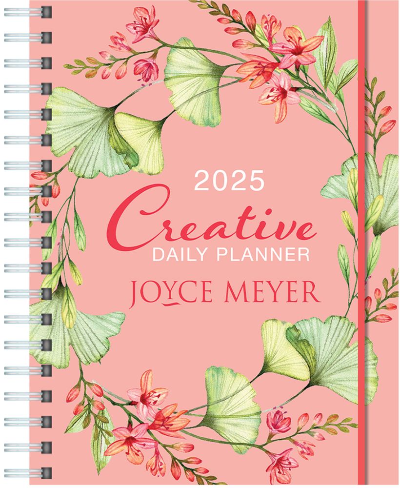 2025 Joyce Meyer A5 Diary Daily Planner Creative (Wirebound