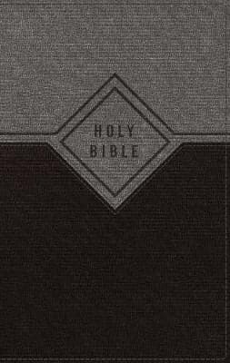 NIV, Premium Gift Bible, Leathersoft, Black/Gray, Red Letter, Comfort Print: The Perfect Bible for Any Gift-Giving Occasion