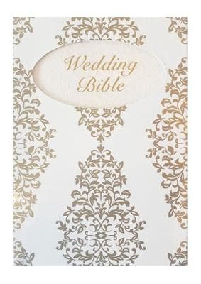 NIV wedding Bible gold