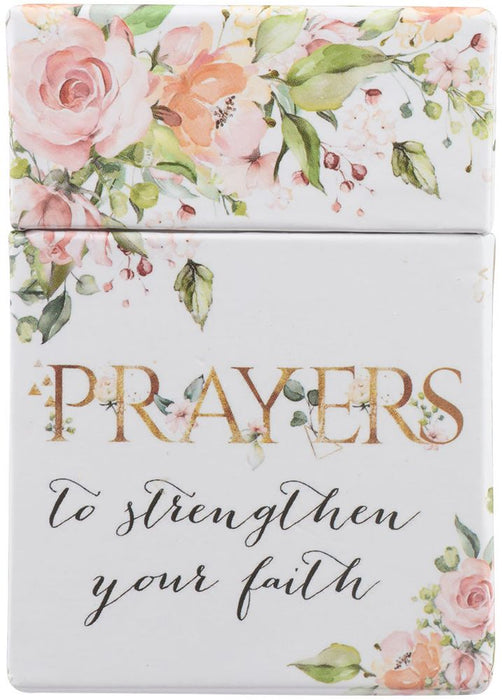 Prayers To Strengthen Your Faith (Cards)