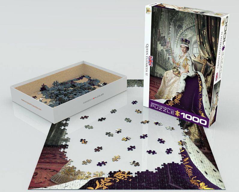 Queen Elizabeth II (1000 Piece Puzzle)