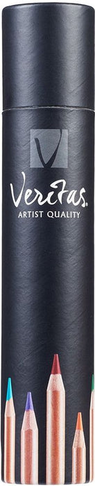 Veritas Coloring Pencils in Cylinder - Set of 12