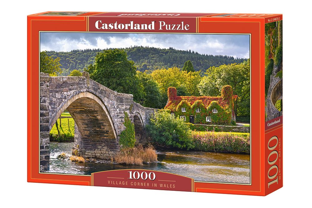 Village Corner in Whales 1000pc Puzzle