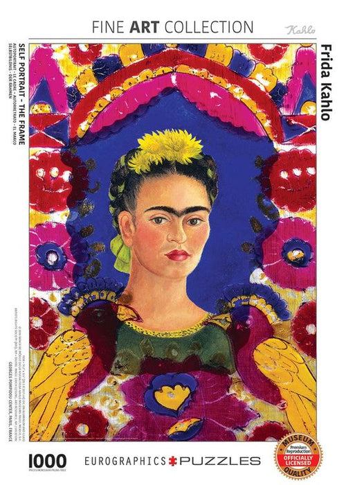 Frida Kahlo Self-Portrait 1000 Piece Puzzle