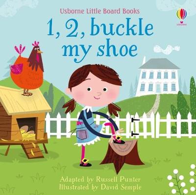 1, 2, Buckle My Shoe (Board book)