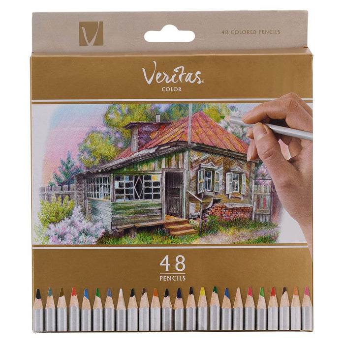 Veritas Coloring Pencils (Set Of 48) (Coloring Pencils)