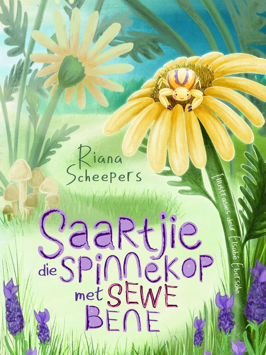 Saartjie die Spinnekop met Sewe Bene (Paperback)