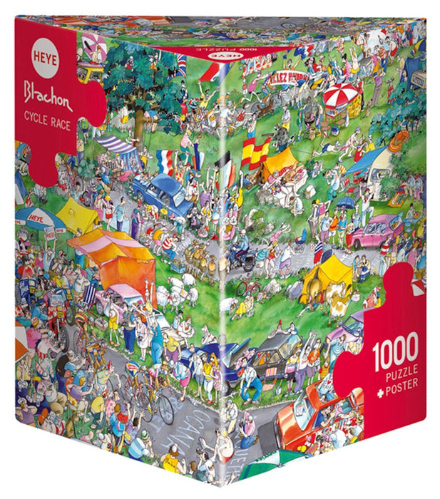 Cycle Race 1000 piece puzzle 29888