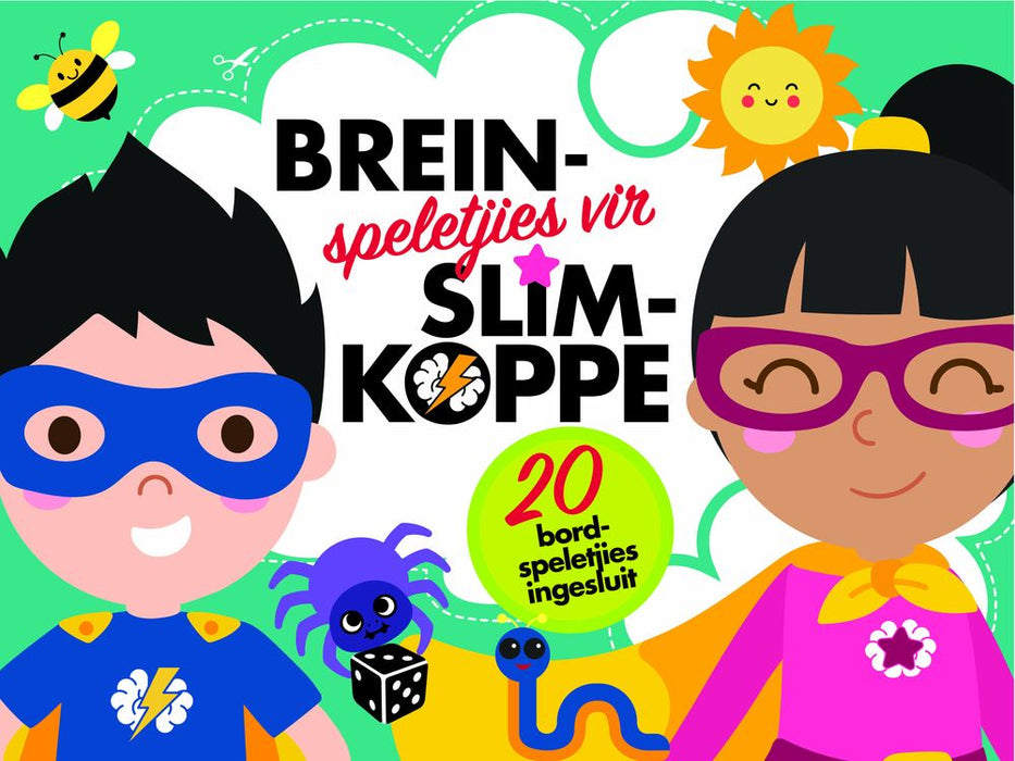 Breinspeletjies vir Slimkoppe (Afrikaans Edition)