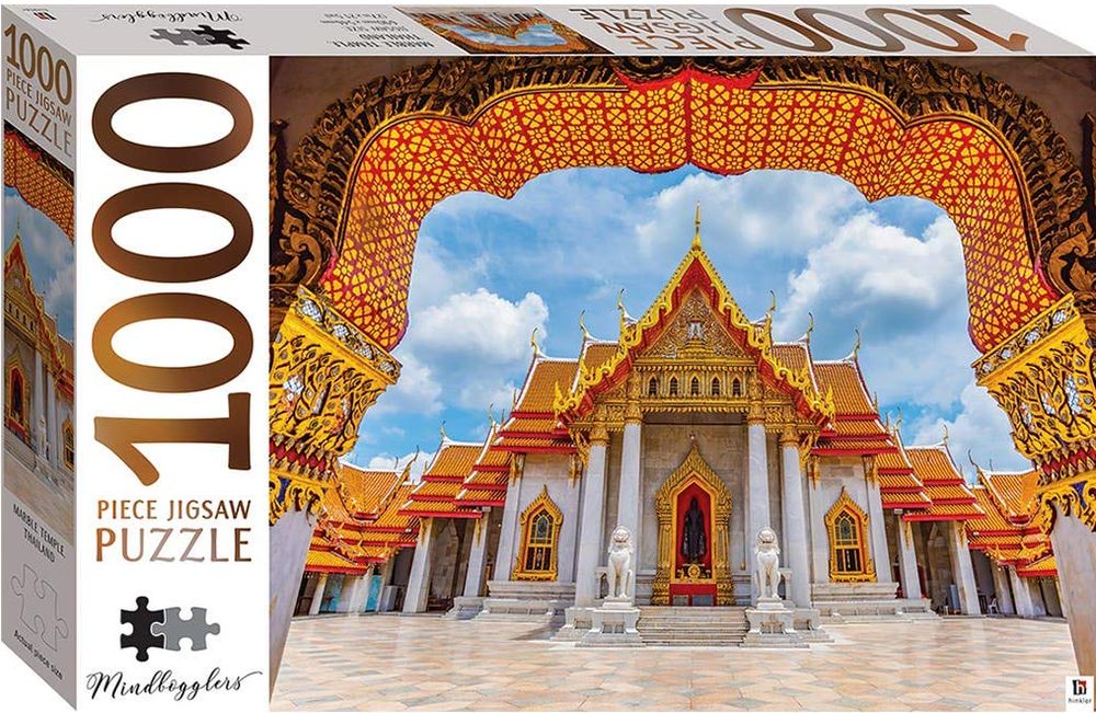 Jigsaw Puzzle 1000 Piece Marble Temple, Thailand