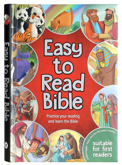 Easy To Read Bible: Practice Your Reading And Learn The Bible (Hardcover)